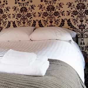 Crisp linen and fluffy towels